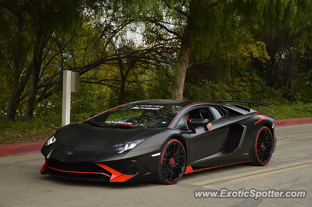 Lamborghini Aventador spotted in Los Angeles, California