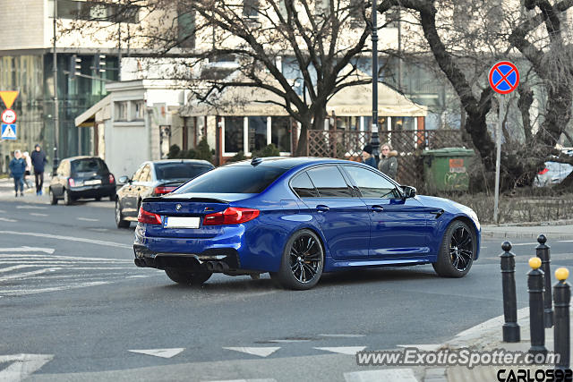 BMW M5 spotted in Warsaw, Poland