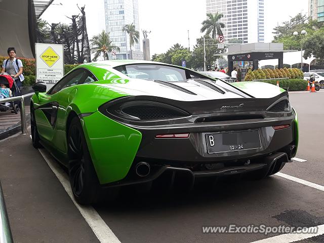 Mclaren 570S spotted in Jakarta, Indonesia