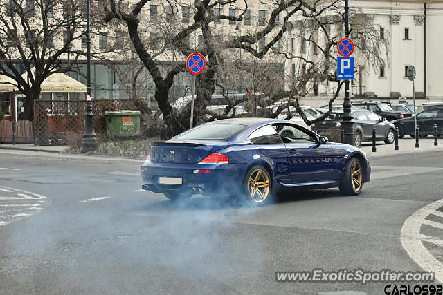 BMW M6 spotted in Warsaw, Poland