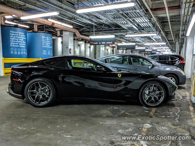 Ferrari F12 spotted in Manhattan, New York