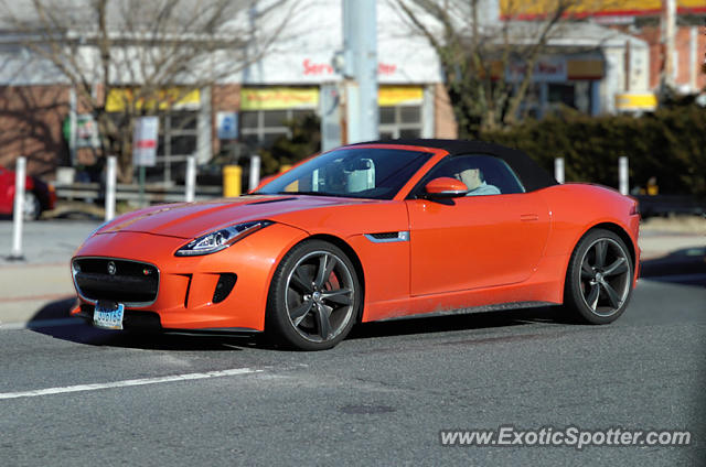 Jaguar F-Type spotted in Columbia, Maryland