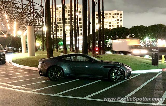 Aston Martin DBS spotted in Newport Beach, California
