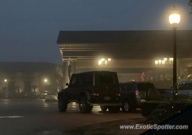 Mercedes 4x4 Squared spotted in Newport Beach, California