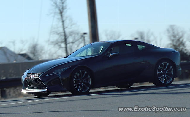 Lexus LC 500 spotted in Columbia, Maryland