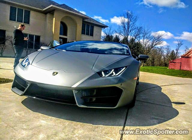 Lamborghini Huracan spotted in Indianapolis, Indiana