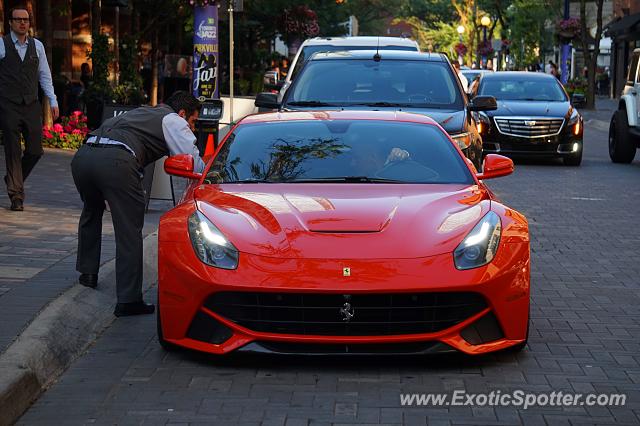 Ferrari F12 spotted in Toronto, Canada