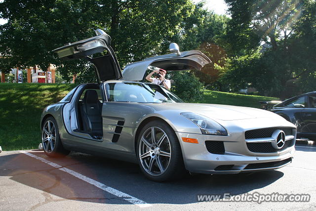Mercedes SLS AMG spotted in Great falls, Virginia