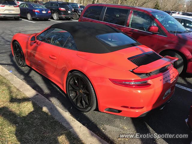 Porsche 911 spotted in Columbia, Maryland