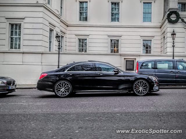 Mercedes S65 AMG spotted in London, United States
