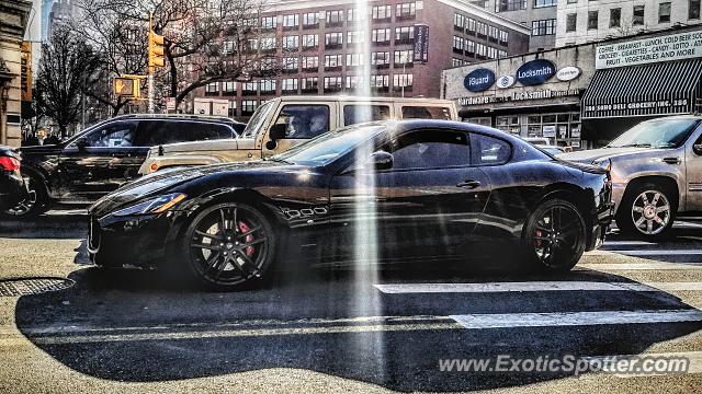 Maserati GranTurismo spotted in Manhattan, New York