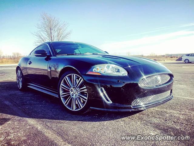 Jaguar XKR spotted in Plainfield, Indiana