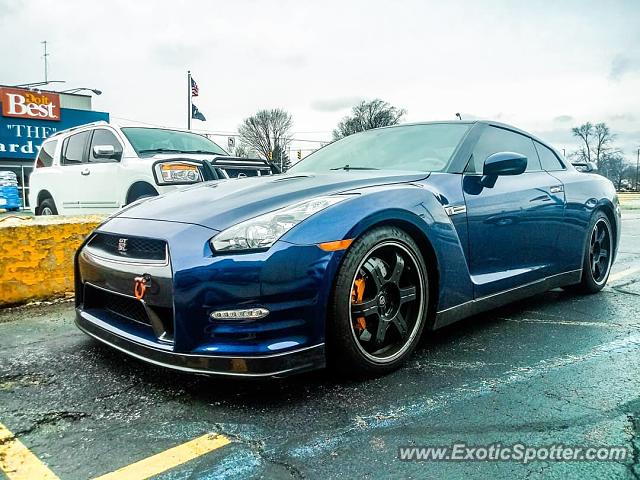 Nissan GT-R spotted in Plainfield, Indiana