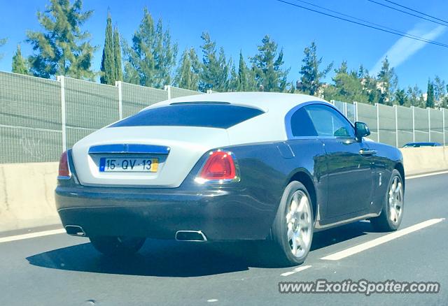 Rolls-Royce Wraith spotted in Lisbon, Portugal
