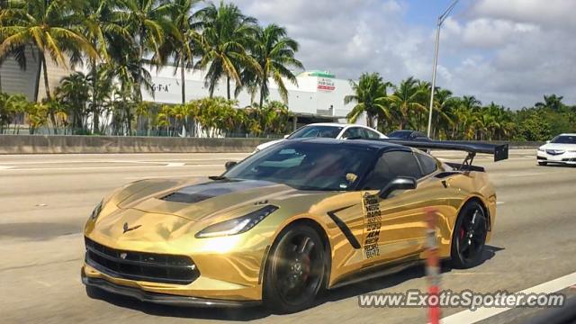 Chevrolet Corvette Z06 spotted in Miami, Florida