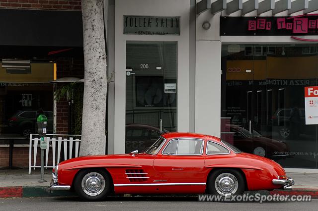 Mercedes 300SL spotted in Beverly Hills, California
