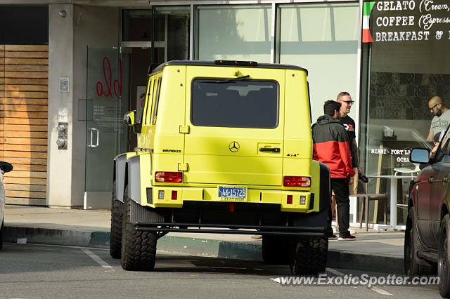 Mercedes 4x4 Squared spotted in Beverly Hills, California