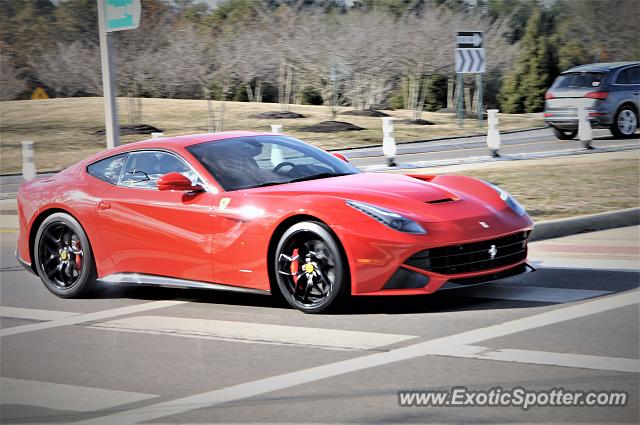 Ferrari F12 spotted in Columbus, Ohio