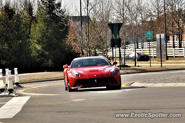Ferrari F12 spotted in Columbus, Ohio