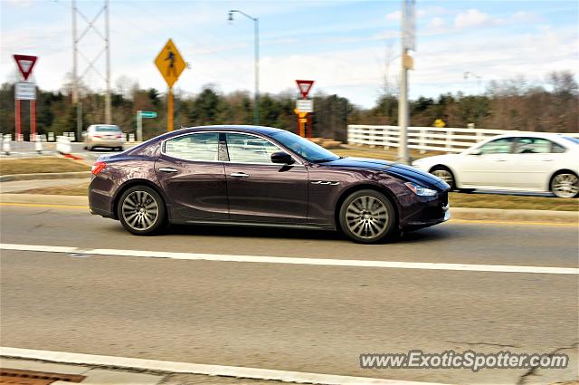 Maserati Ghibli spotted in Columbus, Ohio