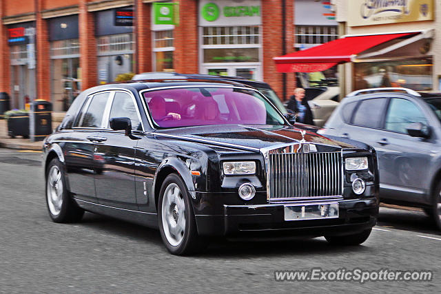 Rolls-Royce Phantom spotted in Alderley Edge, United Kingdom