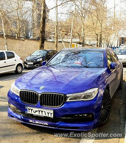 BMW Alpina B7 spotted in Tehran, Iran