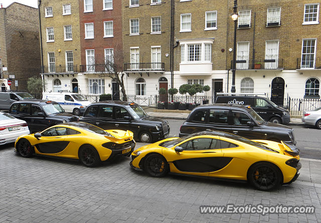 Mclaren P1 spotted in London, United Kingdom