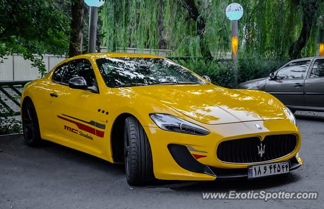 Maserati GranTurismo spotted in Tehran, Iran
