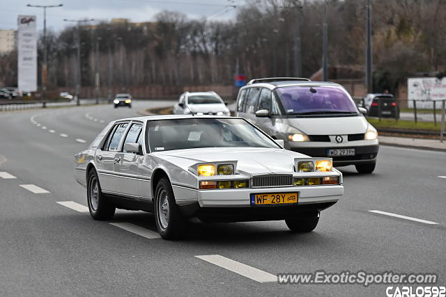 Aston Martin Lagonda spotted in Warsaw, Poland