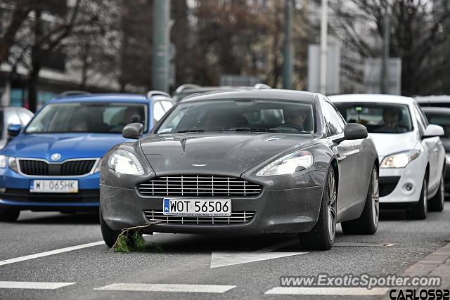 Aston Martin Rapide spotted in Warsaw, Poland