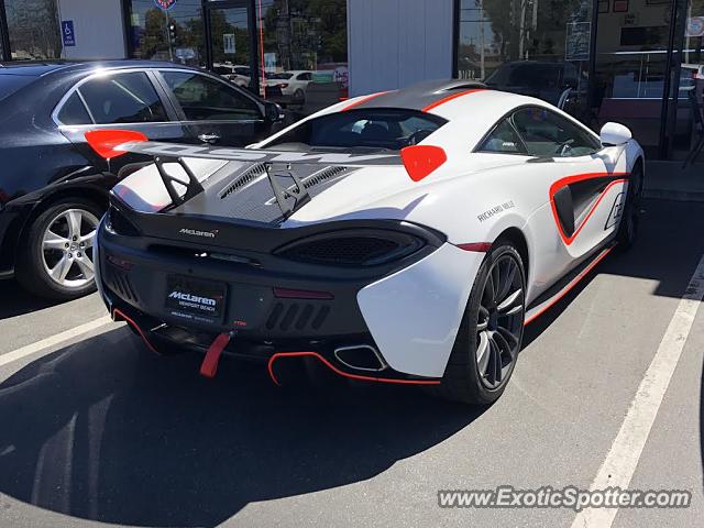Mclaren 570S spotted in Costa Mesa, California