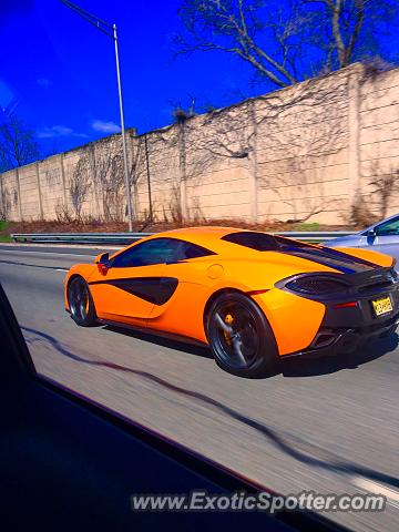 Mclaren 650S spotted in Newark, New Jersey