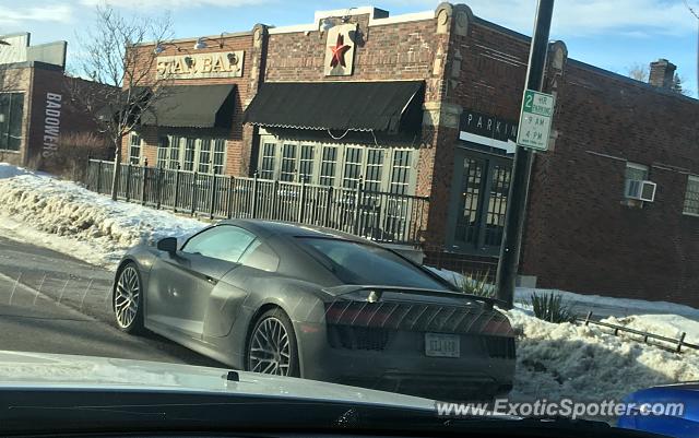 Audi R8 spotted in Des Moines, Iowa