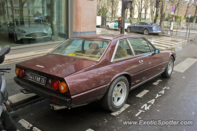 Ferrari 412 spotted in Paris, France
