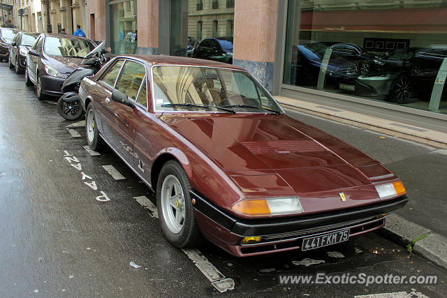 Ferrari 412 spotted in Paris, France