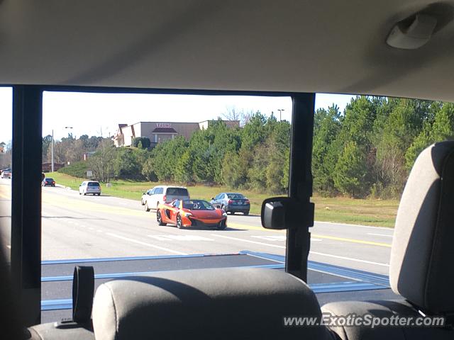 Mclaren 650S spotted in Dawsonville, Georgia