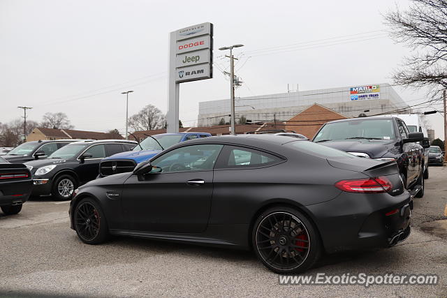 Mercedes C63 AMG Black Series spotted in Rockville, Maryland