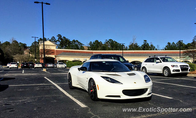 Lotus Evora spotted in Cary, North Carolina