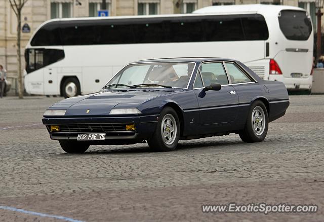 Ferrari 412 spotted in Paris, France