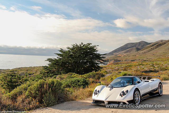 Pagani Zonda spotted in Carmel, California