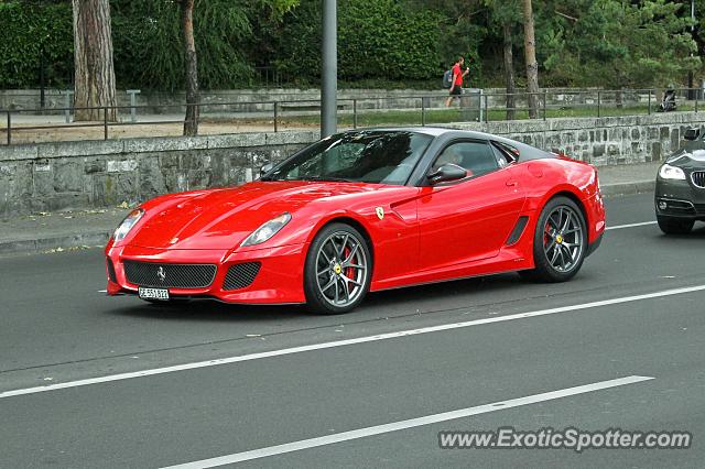 Ferrari 599GTO spotted in Geneva, Switzerland
