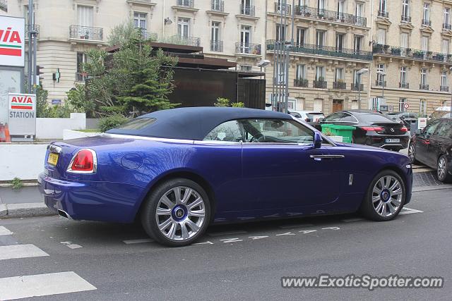 Rolls-Royce Dawn spotted in Paris, France