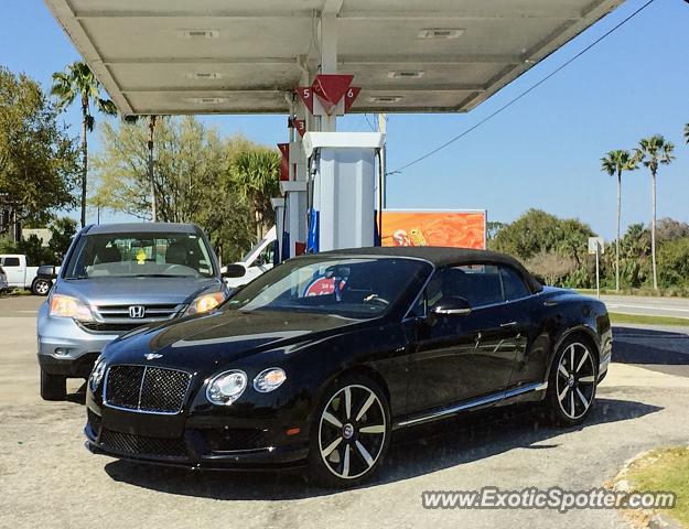 Bentley Continental spotted in Ponte Vedra, Florida