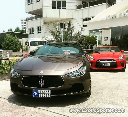 Nissan GT-R spotted in Kish, Iran