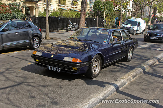 Ferrari 412 spotted in Paris, France