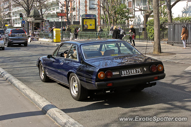 Ferrari 412 spotted in Paris, France