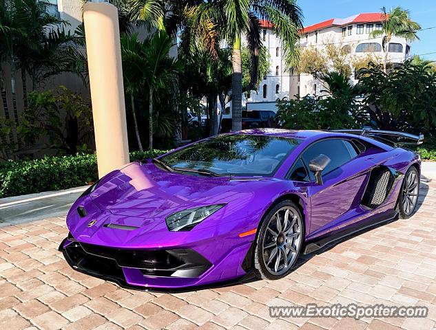 Lamborghini Aventador spotted in Marathon, Florida