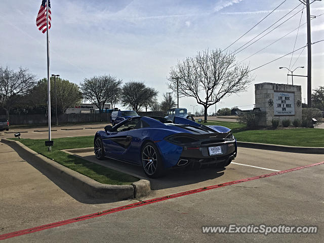 Mclaren 570S spotted in Mansfield, Texas