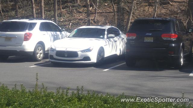Maserati Ghibli spotted in Middletown, New Jersey