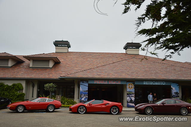 Ferrari 488 GTB spotted in Pebble Beach, California